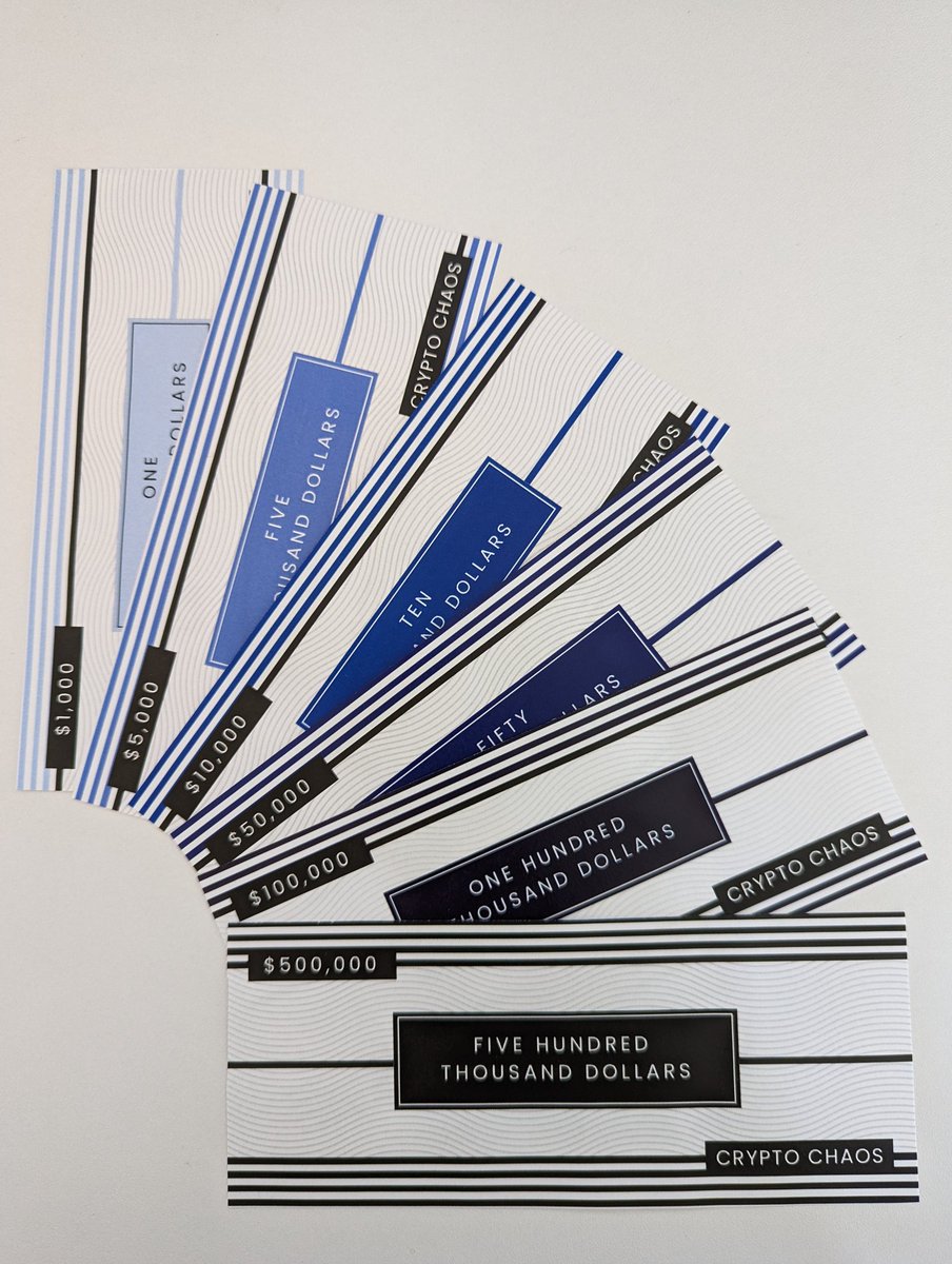 Have you ever held six hundred and sixty six thousand dollars in your hand?

I have 💰

#boardgame #nft #crypto #fiat #money