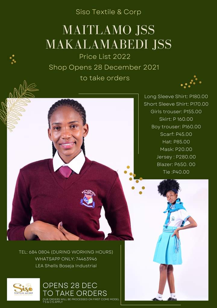 BrotherDube's tweet image. #sisotextile
#minePPE
#corporatewear
#schooluniform
#hospitalwear
#embroiderysiso