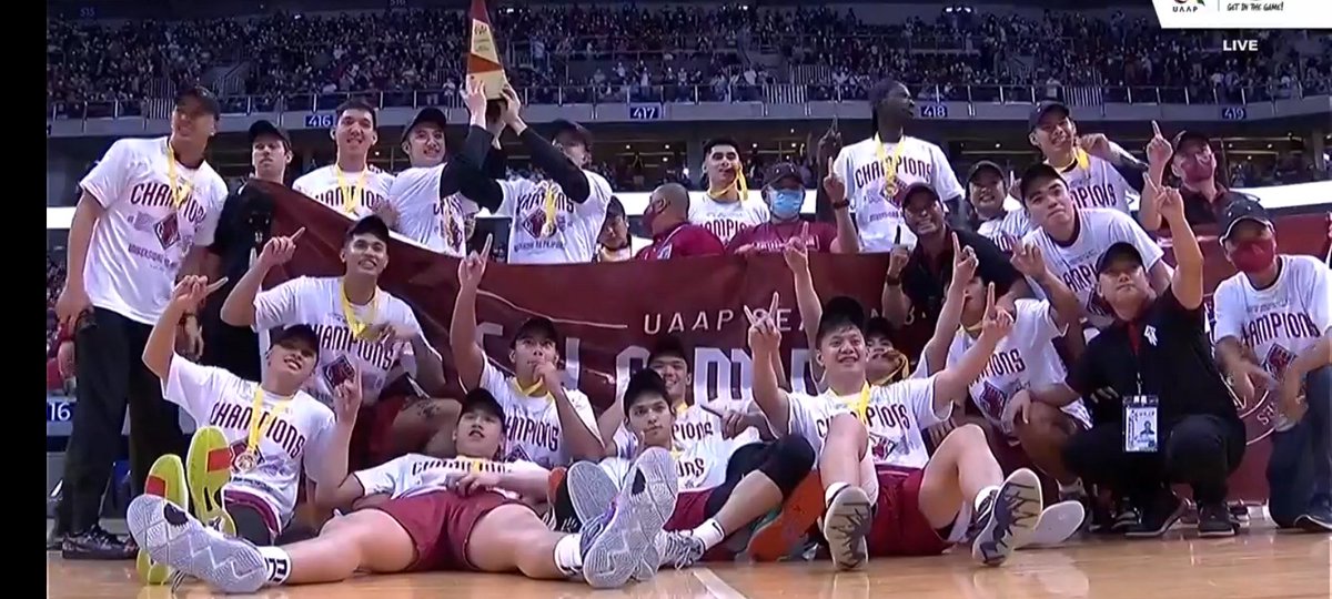 prncsmchll7's tweet photo. Congratulations UPMBT !!!! 36 years has come to its end. Thank you for putting up a good fight, for not giving up till the very end. @upmbt DASURVVVVV !!!!!! #UPFight #UAAPSeason84 #UAAPBasketball #UAAPVarsityChannel #UAAPTwitter https://t.co/ueEbcUroxb