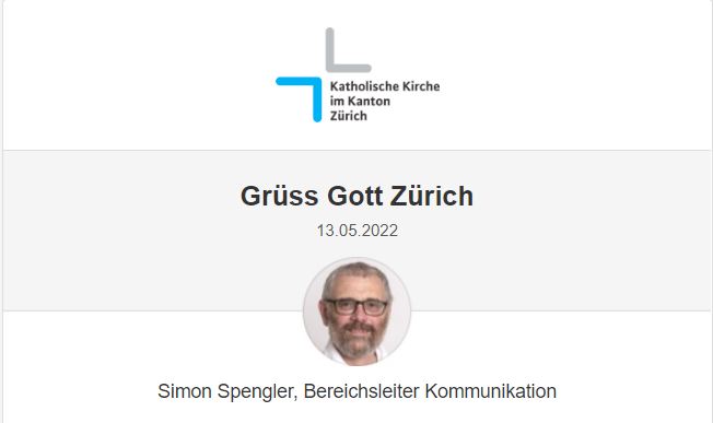 Grüss Gott Zürich!
Unser freitäglicher Newsletter - heute zum Eiertanz unter dem Regenbogen, Totentanz und einem Marien-Tattoo. Wir wünschen euch einen gesegneten Sonntag!

zhkath.ch/ueber-uns/news…