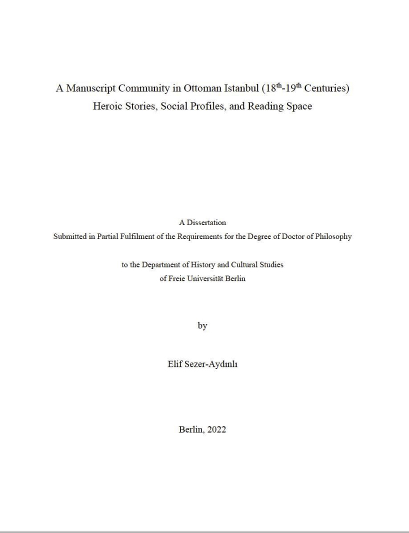Elif Sezer Aydınlı tweet media
