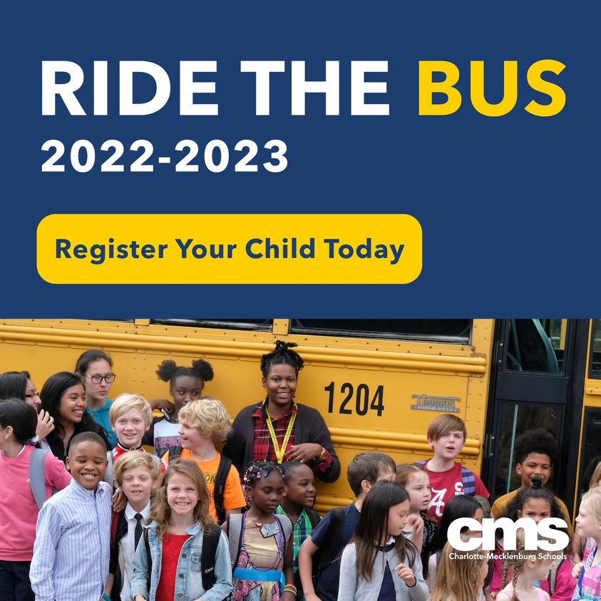 𝐃𝐨𝐞𝐬 𝐲𝐨𝐮𝐫 𝐜𝐡𝐢𝐥𝐝 𝐫𝐢𝐝𝐞 𝐭𝐡𝐞 𝐛𝐮𝐬? Fill out the Intent to Ride form to save a seat on the bus. All 2022-23 families who want access to bus transportation on the first day of school need to register before June 10.  Register here: bit.ly/3KWrYHh
