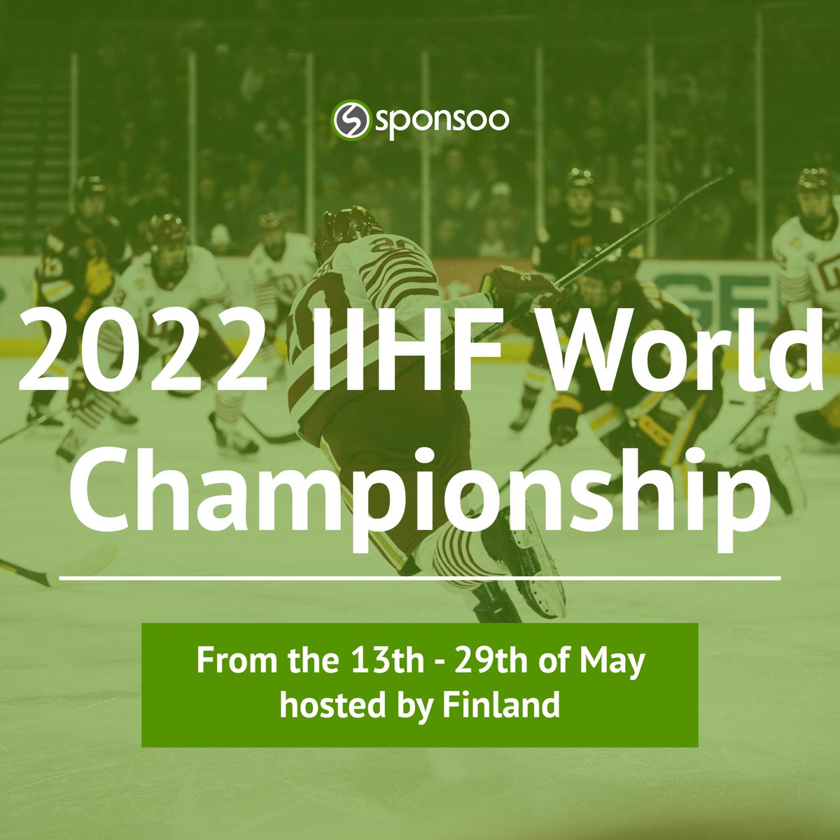 The 85th Men's Ice Hockey World Championship starts today in Finland. 🏒 🇫🇮

16 teams from all over the world will fight for the world championship from the 13th to the 29th of May. 🏆

#sponsoo #sponsorship #sportsmarketing #sports #icehockey #hockey #IIIHFWorlds