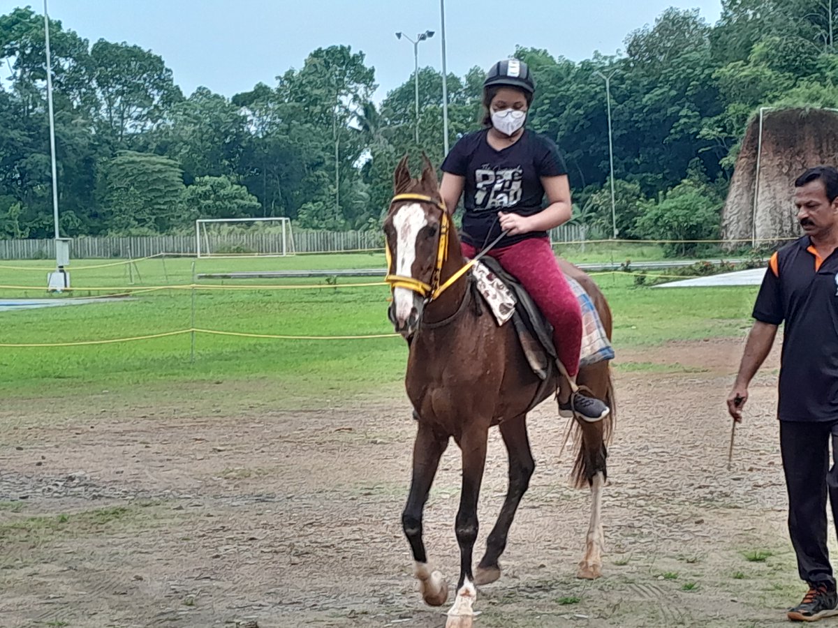 ChoiceTVLA's tweet photo. New Beginnings Summer Camp The Choice School Thiruvalla Day 3 #badminton #horseriding #karate #judo #publicspeaking #football https://t.co/E6ftp12ixI