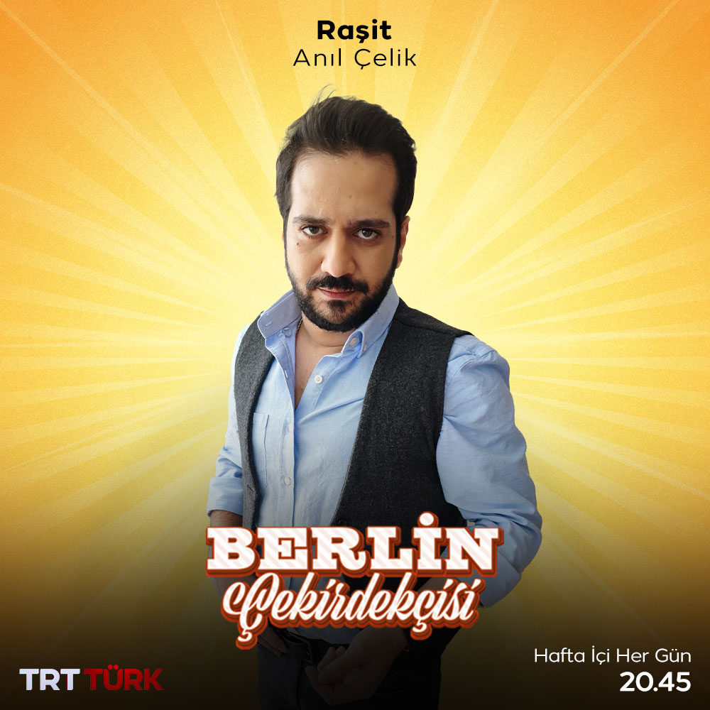 trtturk's tweet photo. RAŞİT

Çekirdekçinin sahibi.
#Berlin'de memleket sevdalısı bir Türk. 
Özünden kopmamak konusunda hassas!
Misyonu, çekirdeğin geniş kitlelerce sevilmesi. 😄

Çok kısa dizi "Berlin Çekirdekçisi" 16 Mayıs Pazartesi'den itibaren hafta içi her gün TSİ 20:45'te #TRTTÜRK'te! 📺 https://t.co/3ZJuoqGY32