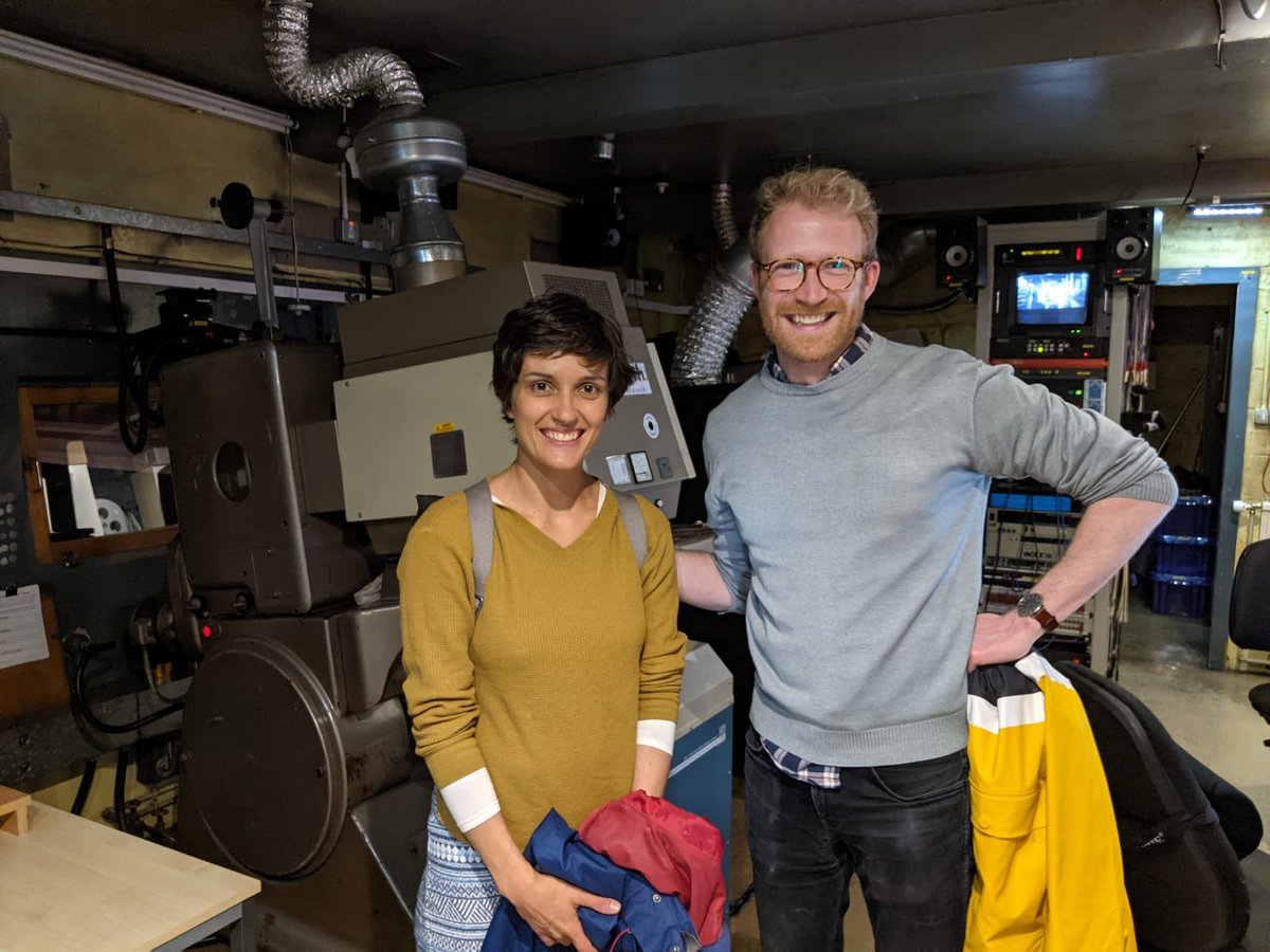 What a fantastic meeting including a visit to the projection room at the <a href="/Filmhouse/">Filmhouse</a> last week. You can feel the adrenaline rush and excitement of all those years of screenings!