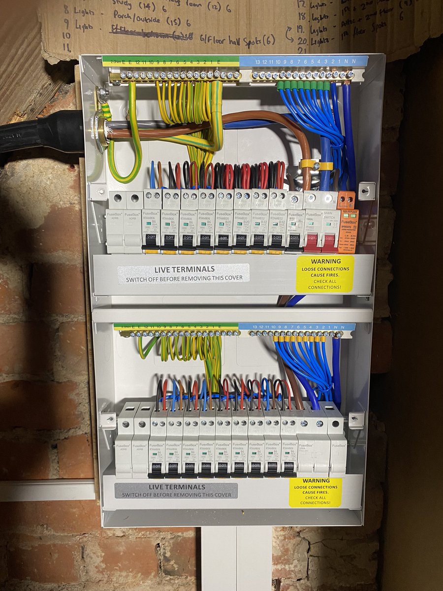 ElectricalMsp's tweet photo. Fusebox Friday…soon be🍺 time https://t.co/rWuiaw6CWo
