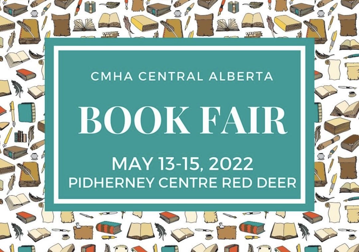 Sale starts today! Right side of Pidherney Centre building! Fri 9-8 / Sat 9-6 / Sun 10-5 #booksale #reddeer #fundraiser