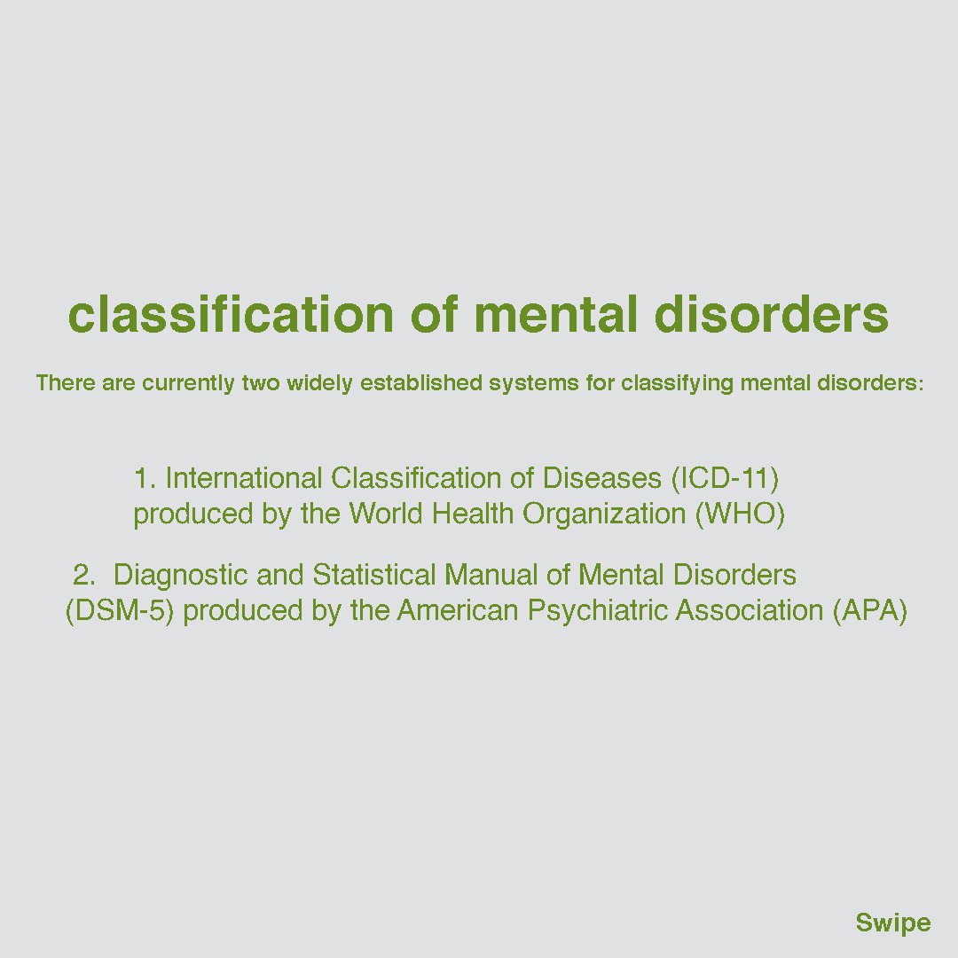 Moderndaypills's tweet photo. psychiatric nosology is essential in the diagnoses of mental disorder by psychiatry and other mental health professions. https://t.co/rQA8nKPuEc