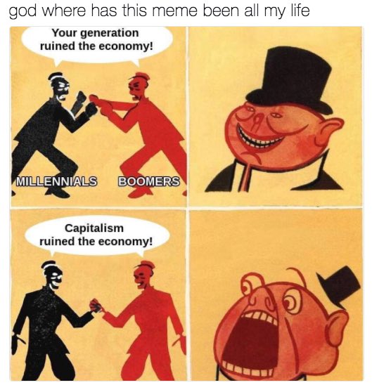 APKarlMarx's tweet photo. No cap I can speak 4 languages. I wouldn’t be able to do that if I were busy with capitalism evil deep in my heart. #CapitalismSux https://t.co/TzjRsOQZzT