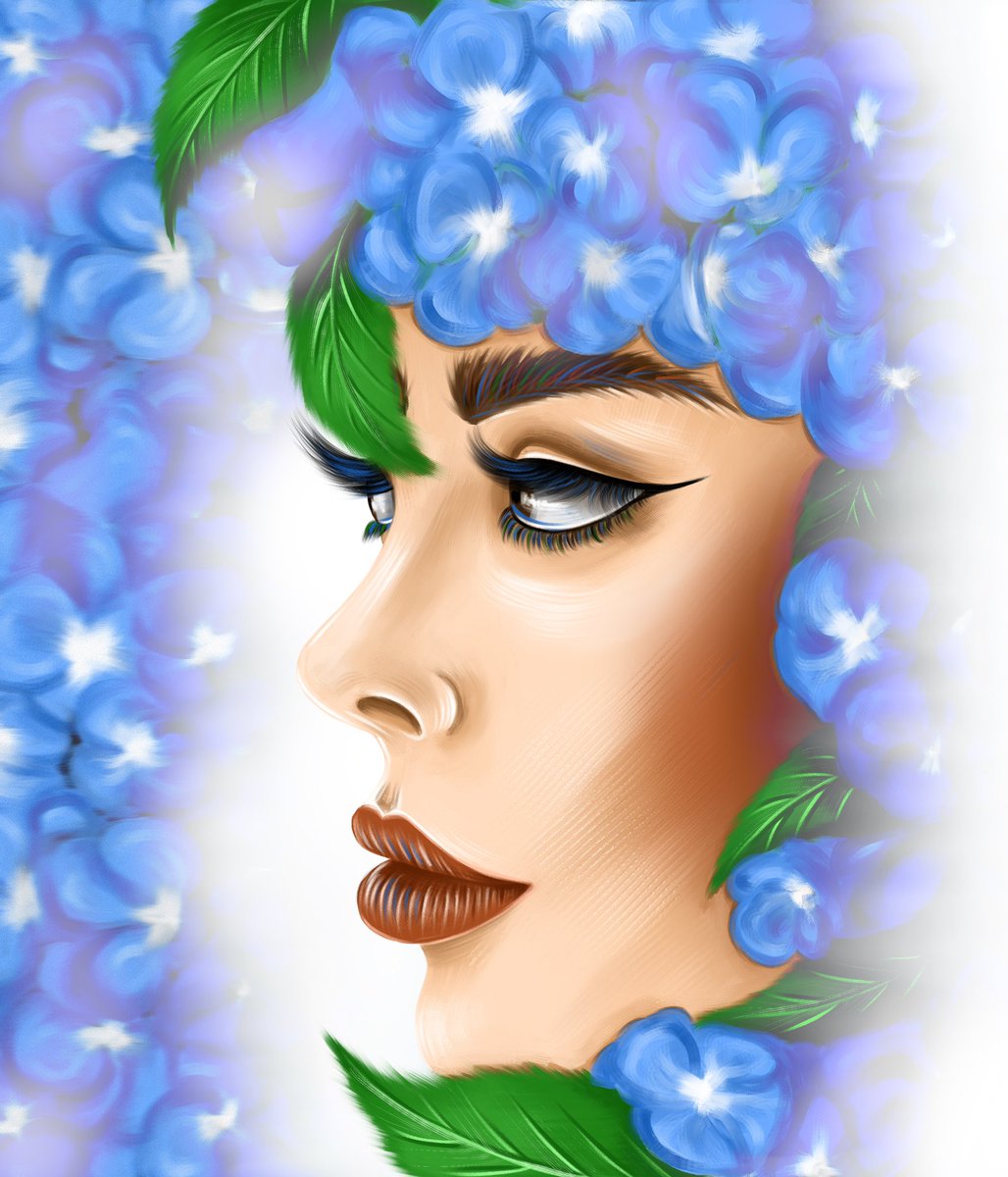 Friends🌸, I'm happy to introduce a new #NFT to my Girls and Flowers collection. The #NFTart is called "Hydrangea Girl." 💙

Price 0.04 ETH 💙

opensea.io/assets/matic/0…