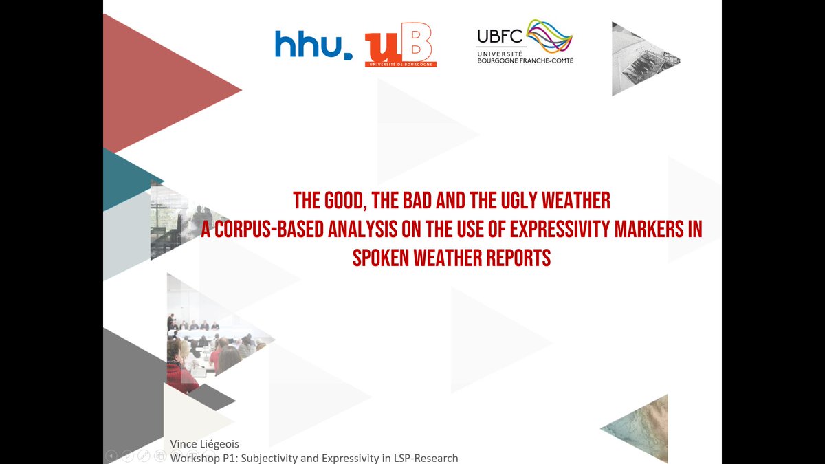 VinceLiegeois's tweet photo. #Expressivelanguage like "belles Γ©claircies" and "grand beau" helps laypersons understand the #weatherreport. However, did you know that their form and frequency varies between the reporters? Such Inter-Speaker-Variation lies at the heart of my PhD-thesis. Interested? Stay tuned! https://t.co/GlTwJOrrvu