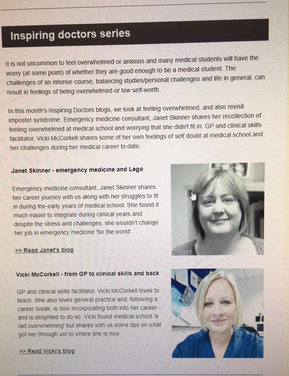 Our very own Janet Skinner and Vicki McCorkell blogs in the Student Well being newsletter this month. We can testify to how inspiring they are to work with 😊