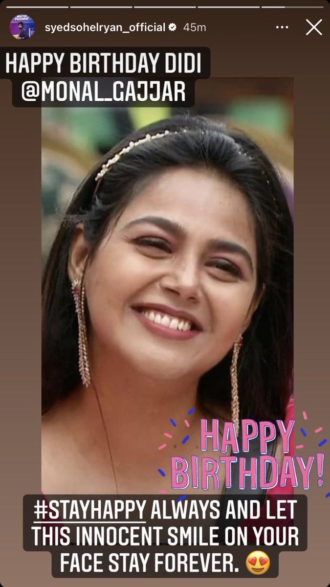 BBreviewerhere's tweet photo. Thankyou @SyedSohelRyan Anna for the wishes 

 #HBDRavishingBeautyMonalGajjar https://t.co/kNmnUiZnhN