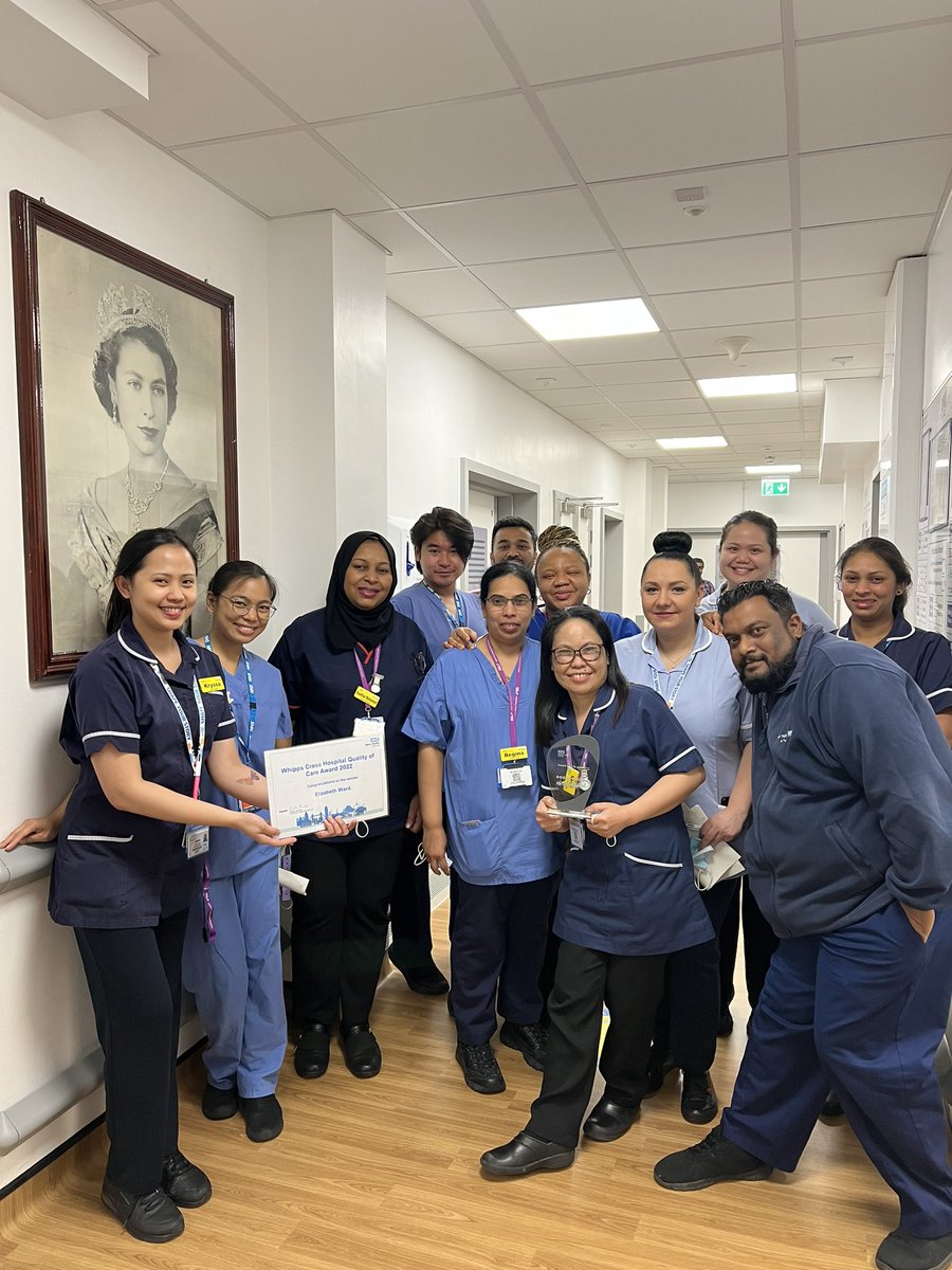 KryssaLadera's tweet photo. We always aim for High Quality Nursing Care in @Elizabeth_WXH #cardiology 💯🎉 

Thank you for this recognition! 🙌🏻

@mohamed_kauthar @Mhargie21622109 @zurka_iqbal @ElliottsThe @mcspud_pitt @Aminaos75358702 @WhippsCrossHosp https://t.co/QF58Kxnbrh