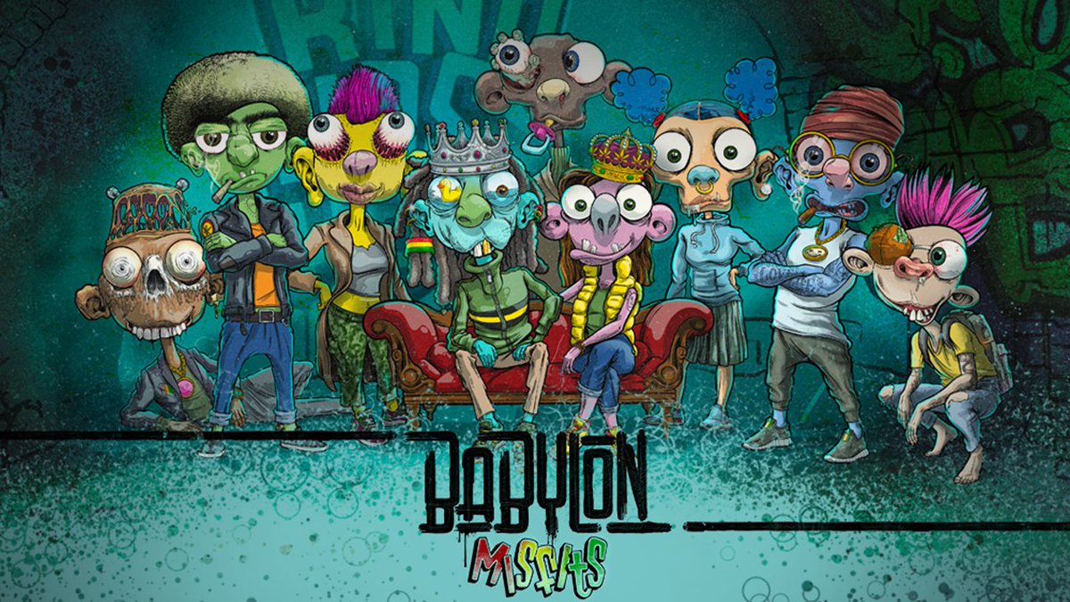 Kfire508552012's tweet photo. Getting the word out about @BabylonMisfits, which is minting now on @LastKnownMarket! Hand-drawn by the one and only @skooJAH.
Which Misfit would you want? https://t.co/hhqPbJG2bH
