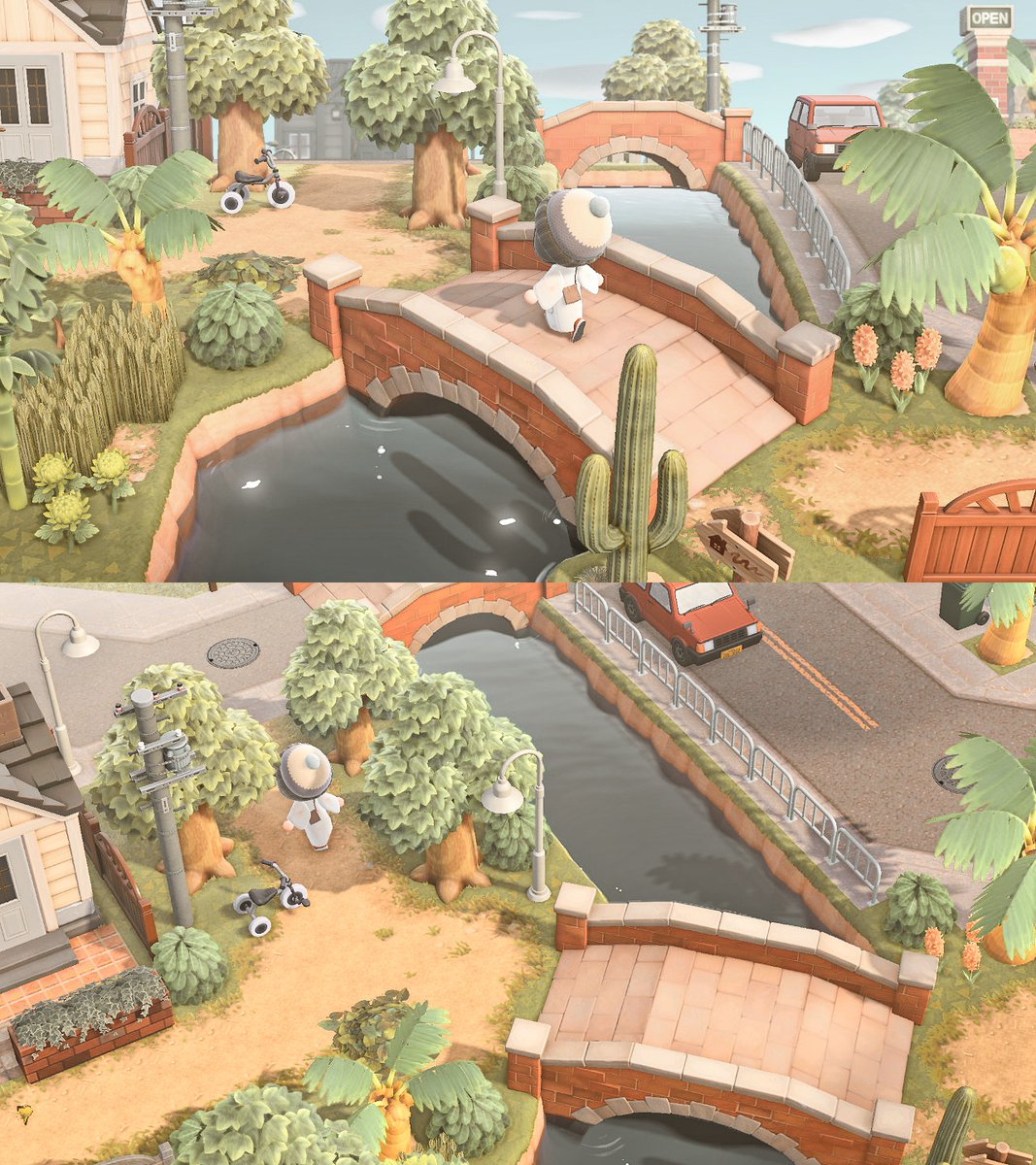 またお久しぶりになっちゃった
島クリ自体は少しずつ進んでるんだけど
PC立ち上げて加工→Twitterに投稿まで中々たどりつけず_(:3 」∠)_
最近は住宅地の整備を進めてます