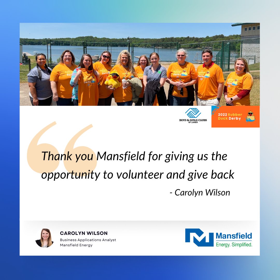 Mansfield Volunteers for Boys and Girls Club!
