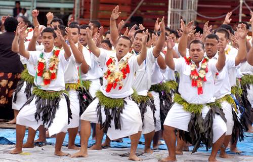 DrPnygard's tweet photo. Today is #RotumaDay, an annual celebration on the island of #Rotuma, a #Fijian dependency. 'Tis held on the anniversary of the island's cession to the UK in 1881, which ended years of civil strife on the island. The holiday features a welcoming ceremony &amp; feast called #Mamasa. https://t.co/TwQG1tsdBx