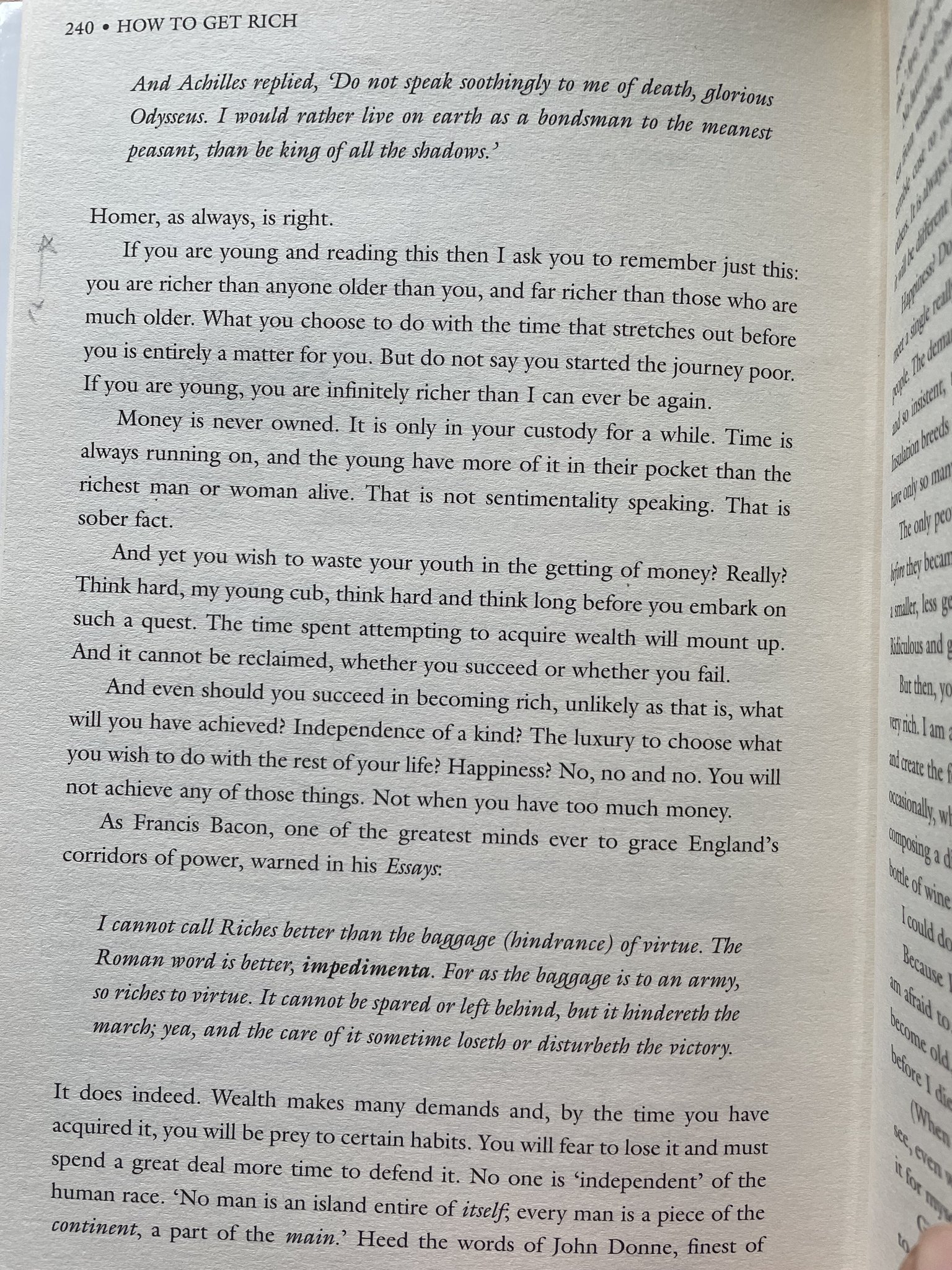 Chris Mayer on Twitter "And lastly, one of the finer passage in the