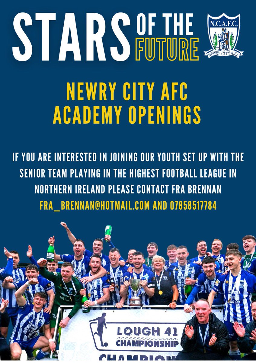 Newry City AFC tweet media