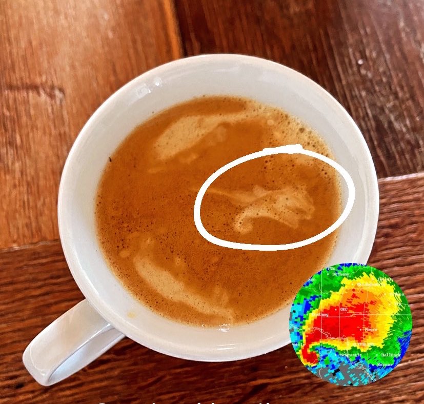 ElisaFantin's tweet photo. while you are abstinent from thunderstorms even your coffee has no mercy https://t.co/CdbS0mVD4B
