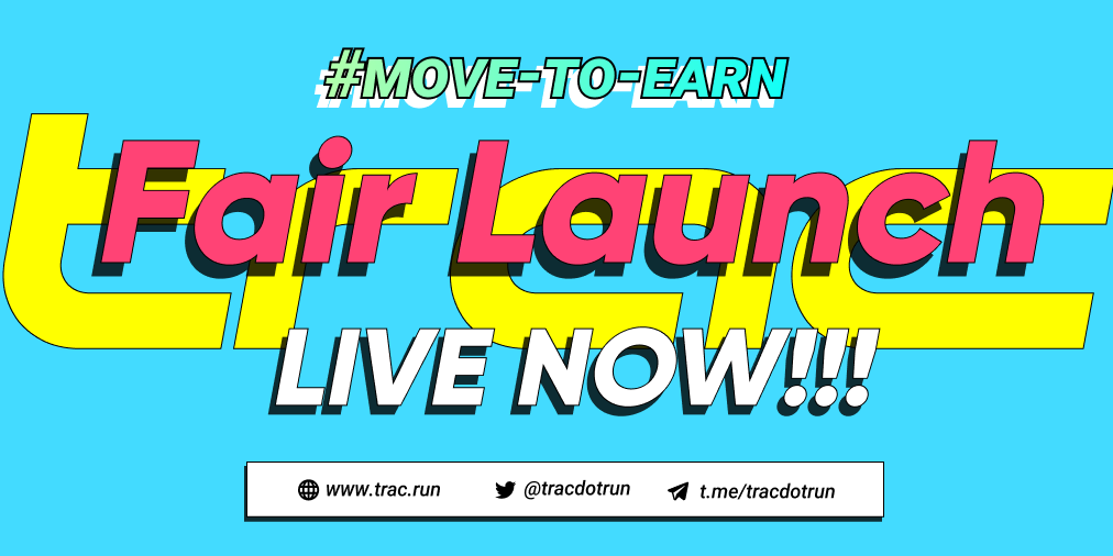 airdropradar_io's tweet photo. TRAC Fair Launch is now LIVE!!! Get your $TRAC tokens now on Pinksale 👇🚀🔥⚡🟡🔵

https://t.co/kwYLZFbUcF

#MoveToEarn #Fairlaunch #BSC  $TRAC #m2e https://t.co/NMxhS6t3fC