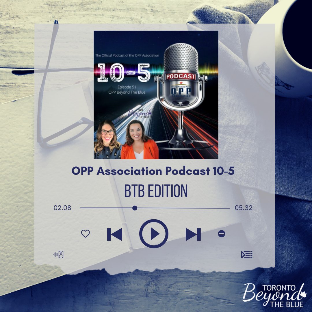 Tune in to the latest OPPA Podcast 10-5 while they chat with special guests, TBTB President Kristal Jones and OPPBTB President Jacqueline Sbeyti as they discuss the vital role that BTB plays and how it supports police service members and their families.

zcu.io/PgUM