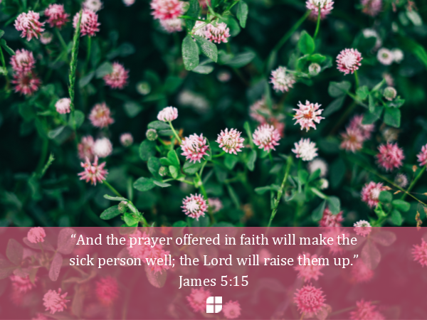 SaintAgnesNews's tweet photo. "And the prayer offered in faith will make the sick person well; the Lord will raise them up." James 5:15 #FridayScripture #prayerforhealing https://t.co/07ex2hfFa6