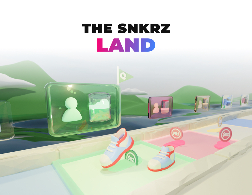 We have Land at SNKRZ! Whenever users enter a Land, the Land owner earns $SKZ and $FNF tokens as rewards. Land owners can also create Stamina boosters or quests to attract users. #MoveToEarn + #LandFi = #SNKRZ!