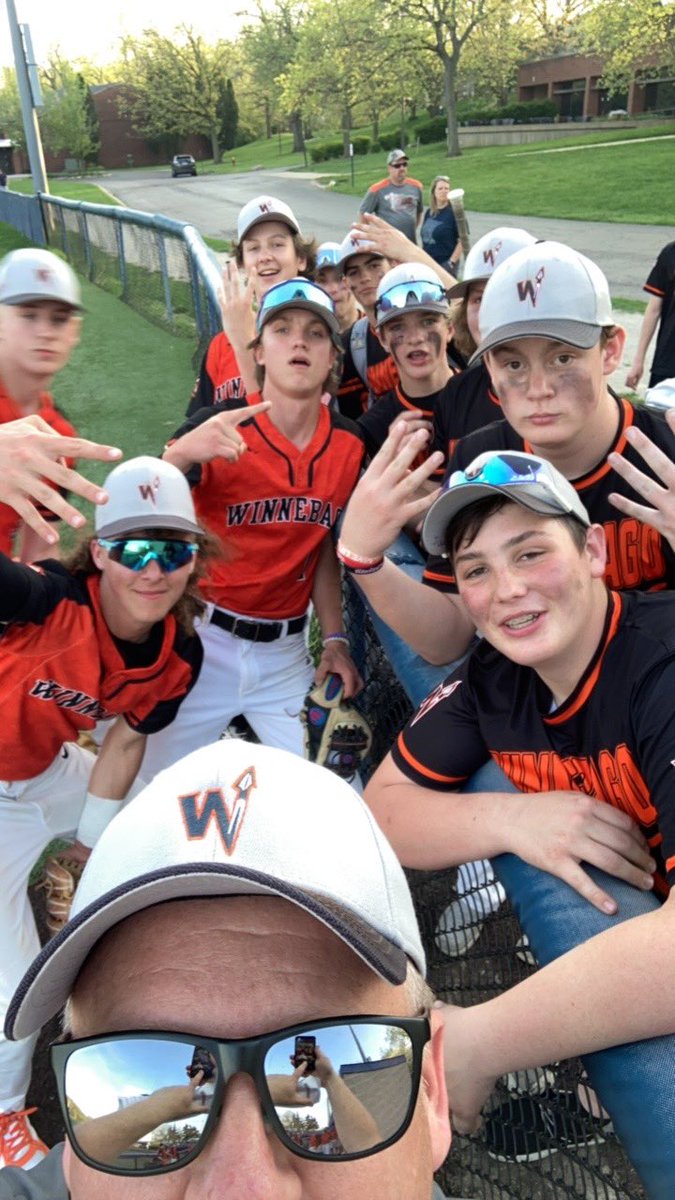 I have a “love/hate” relationship coaching baseball. There are times it is time consuming and rough… but this pic tells why I love it! #BagoBaseball #myguys