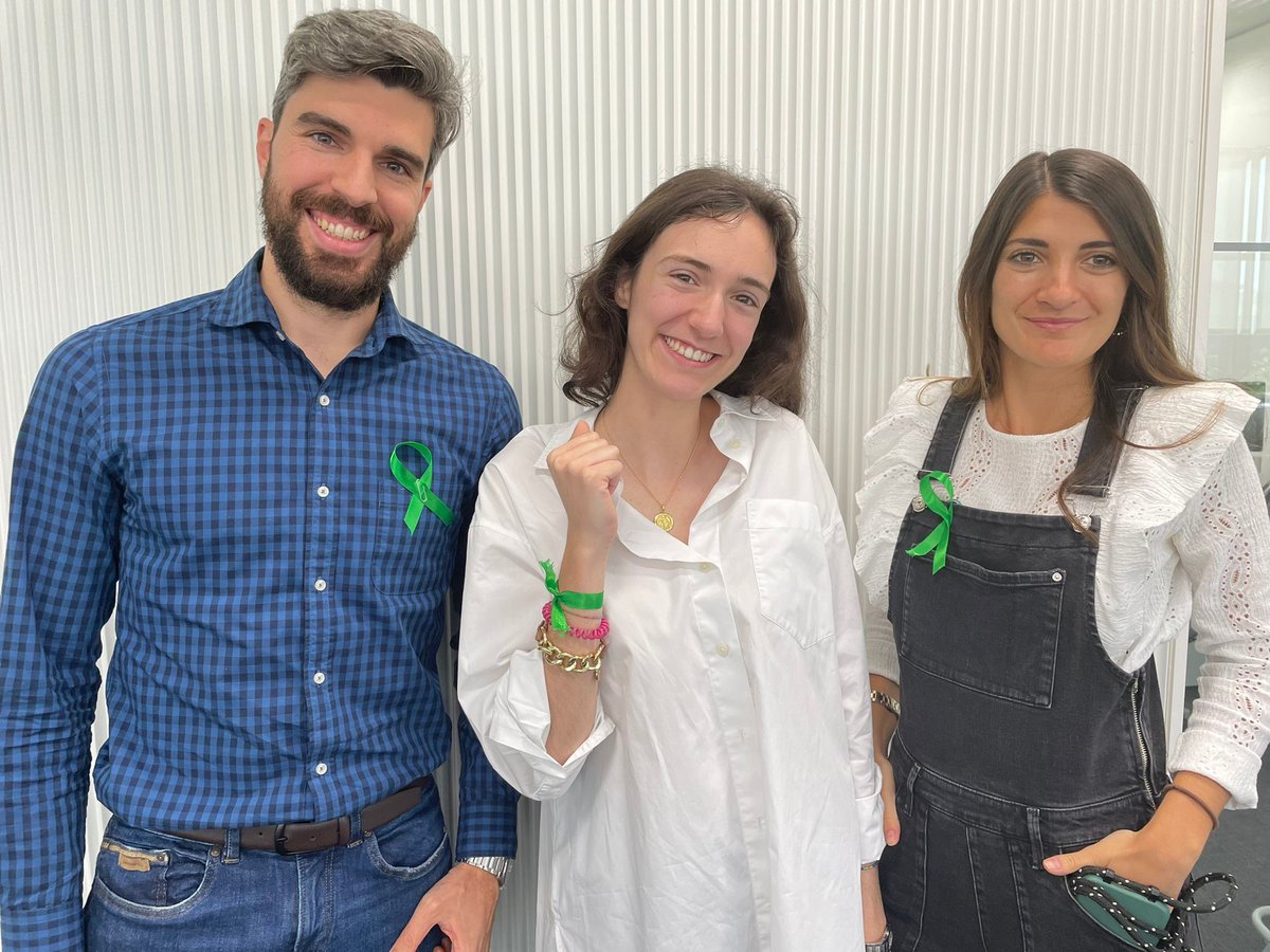 🟢 This #EuropeanMentalHealthWeek our colleagues have worn a green ribbon to demonstrate their support for mental health awareness.