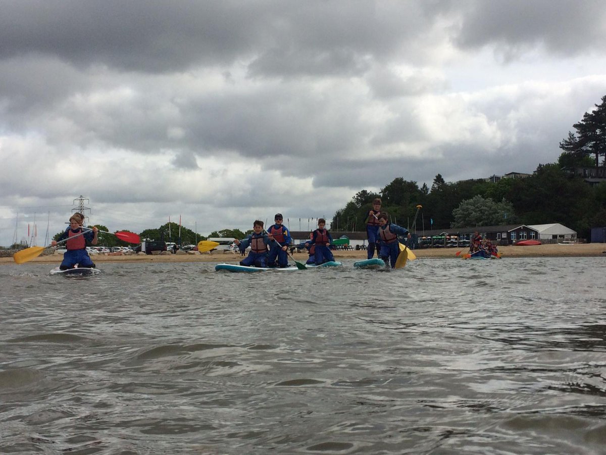 LOGS_Junior's tweet photo. Year 6 enjoying their last morning at Rockley, undeterred by the overcast skies! https://t.co/9J83iiOqM5