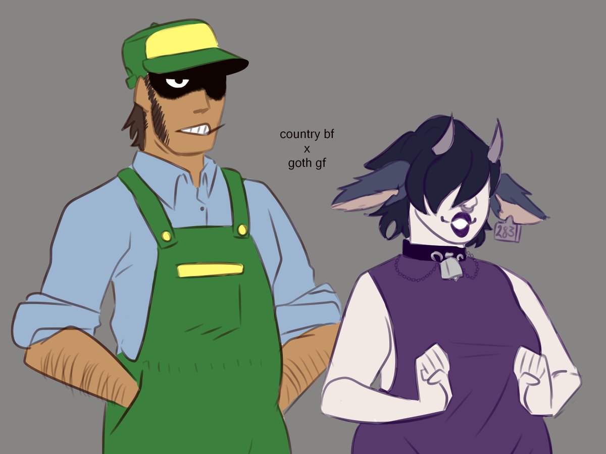 tinted_mint's tweet photo. Don't have names for them yet, but yeehaw🤠
You can suggest in the comments if you want
#oc #characterdynamic #doodle https://t.co/JafpYf12j2
