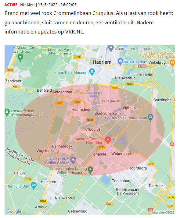 yellow_flame's tweet photo. Inmiddels #NLAlert verzonden ivm rook bij brand in Cruquius (N-Holland) 👇👇
https://t.co/Fy1DzZ1nT7
volg de berichtgeving op @VRKennemerland https://t.co/FveEyyEeTE