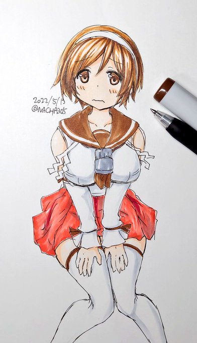 名取。
#艦これ #名取
#艦これ版深夜の真剣お絵描き60分一本勝負
#艦これ版真剣お絵描き60分一本勝負_20220513 