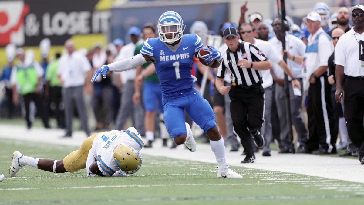 Memphis has the most RBs Drafted the last ten years among current #G5 teams with Four.

• Kenneth Gainwell
• Antonio Gibson
• Darrell Henderson
• Tony Pollard