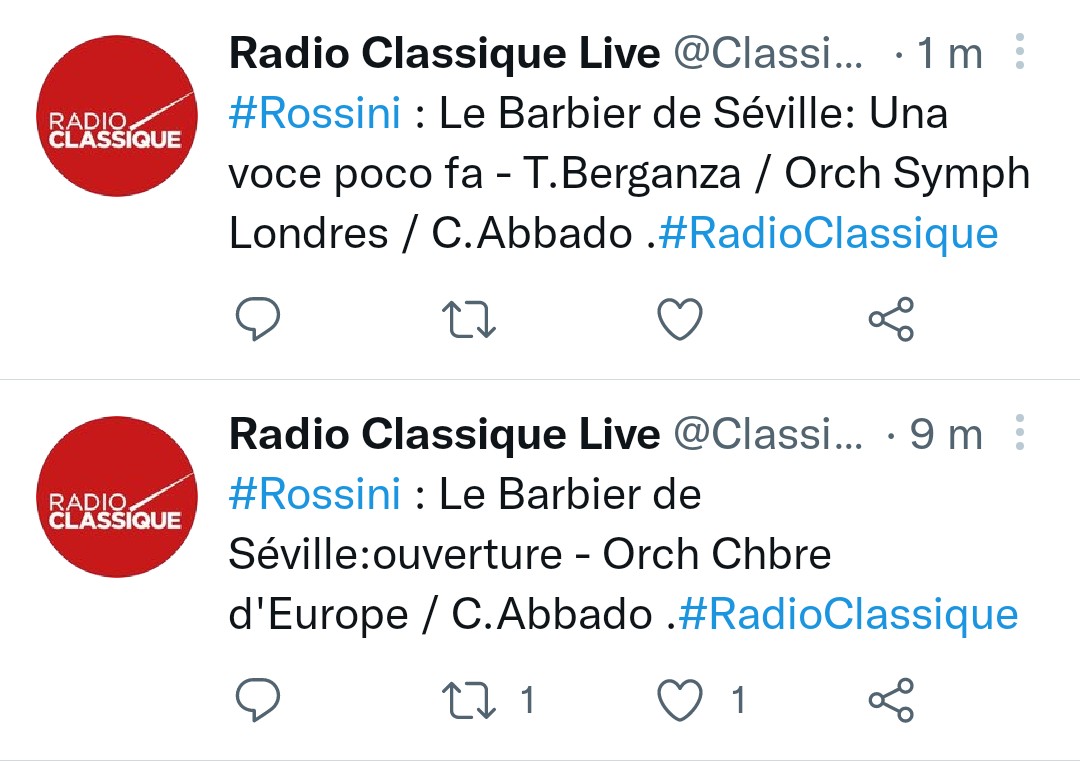 "La Carmen du siècle" selon Karajan et le rossignol dans Rossini : hommage en direct sur <a href="/radioclassique/">Radio Classique</a> à Teresa Berganza qui vient de nous quitter à 89 ans, avec aussi des extraits d'entretiens accordés à Olivier Bellamy.