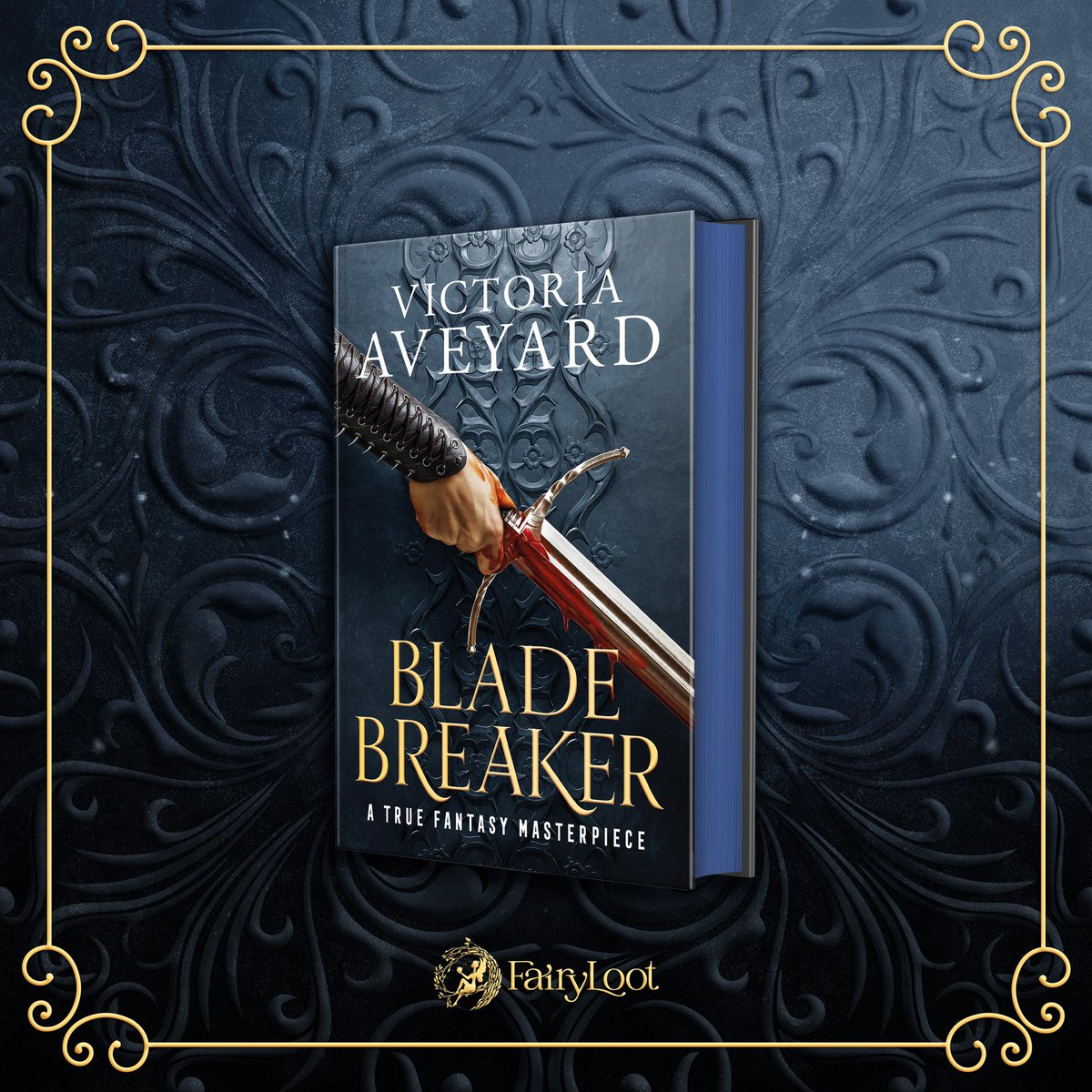 FairyLoot's tweet photo. We are so thrilled to announce our FairyLoot exclusive edition of Blade Breaker by #1 NYT Bestseller @VictoriaAveyard in collaboration with @orionbooks! https://t.co/uh23fDaoWg