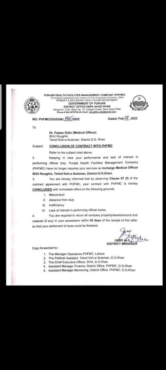 AhmarAk's tweet photo. shame on brutal policies and worst working enviornment for doctors of PHFMC..

#CeoPHFMCNaseemsadiqNamanzoor https://t.co/78fmu7h0if
