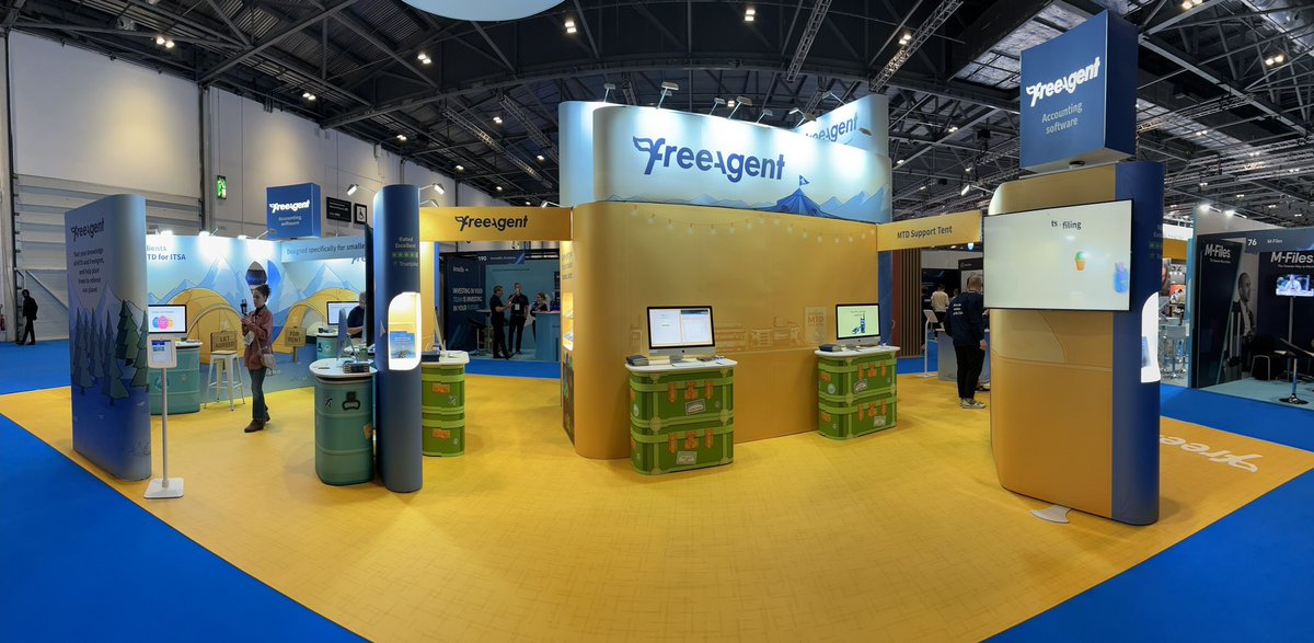 CreateAVgroup's tweet image. Another set up by Create AV @ London ExCel providing AV Equipment for our Accountex Event 2022.

#createav #london #excel #accountex #event #2022 #exhibition  #audio #visual #screens #sound #tech #avsuppliers