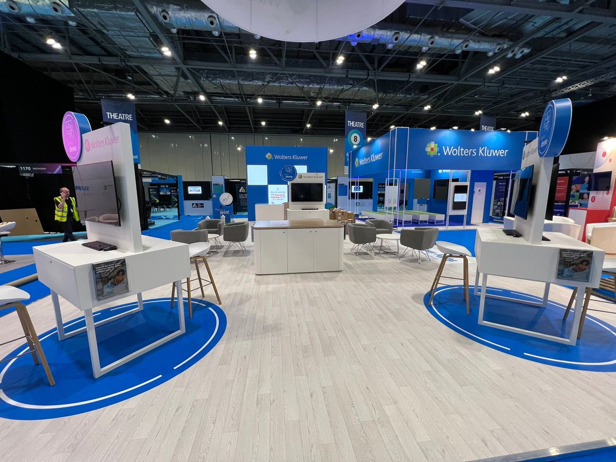 CreateAVgroup's tweet image. Another set up by Create AV @ London ExCel providing AV Equipment for our Accountex Event 2022.

#createav #london #excel #accountex #event #2022 #exhibition  #audio #visual #screens #sound #tech #avsuppliers