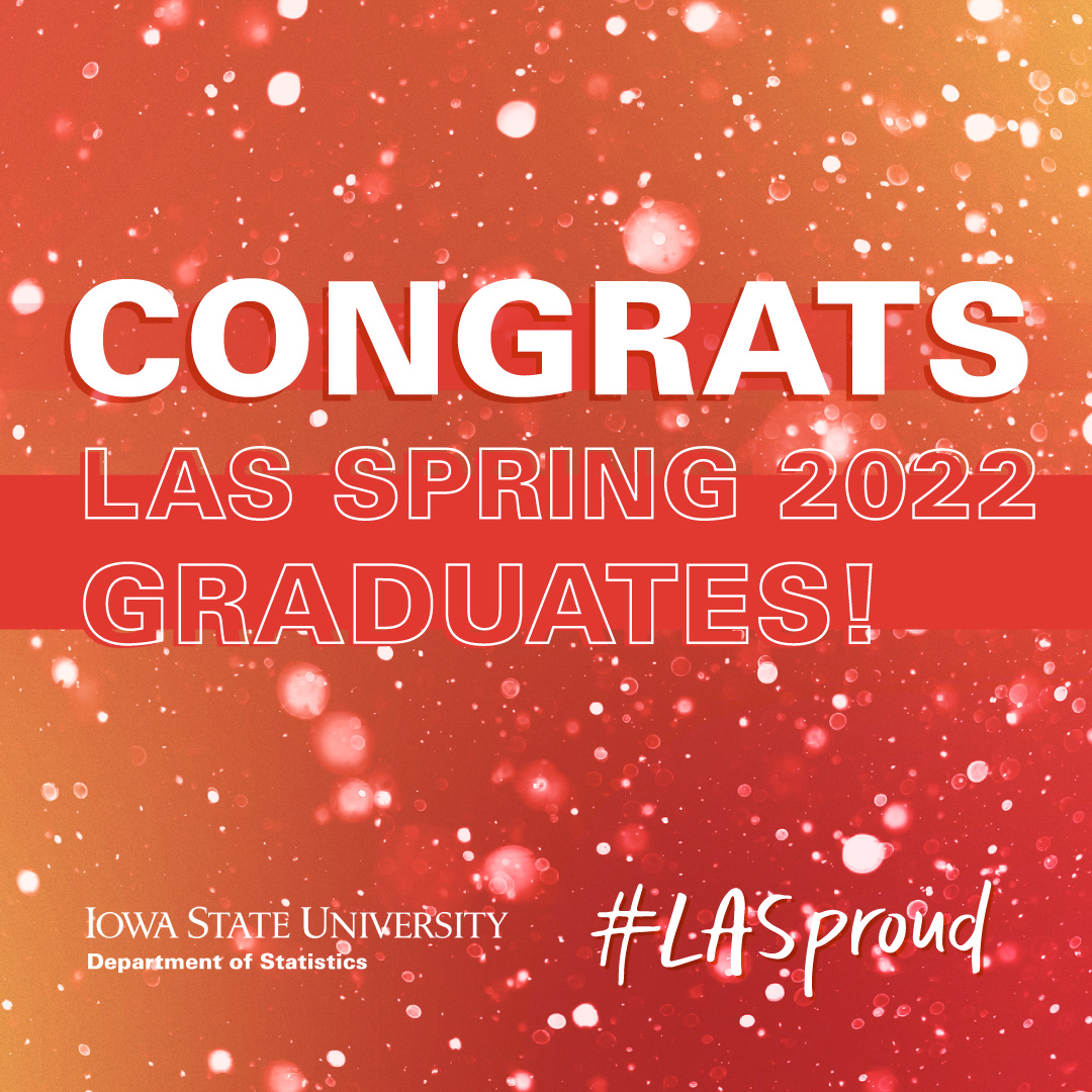 ISU Department of Statistics tweet media