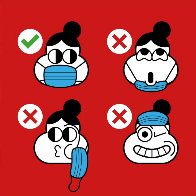 Imatge Karma amb mascareta