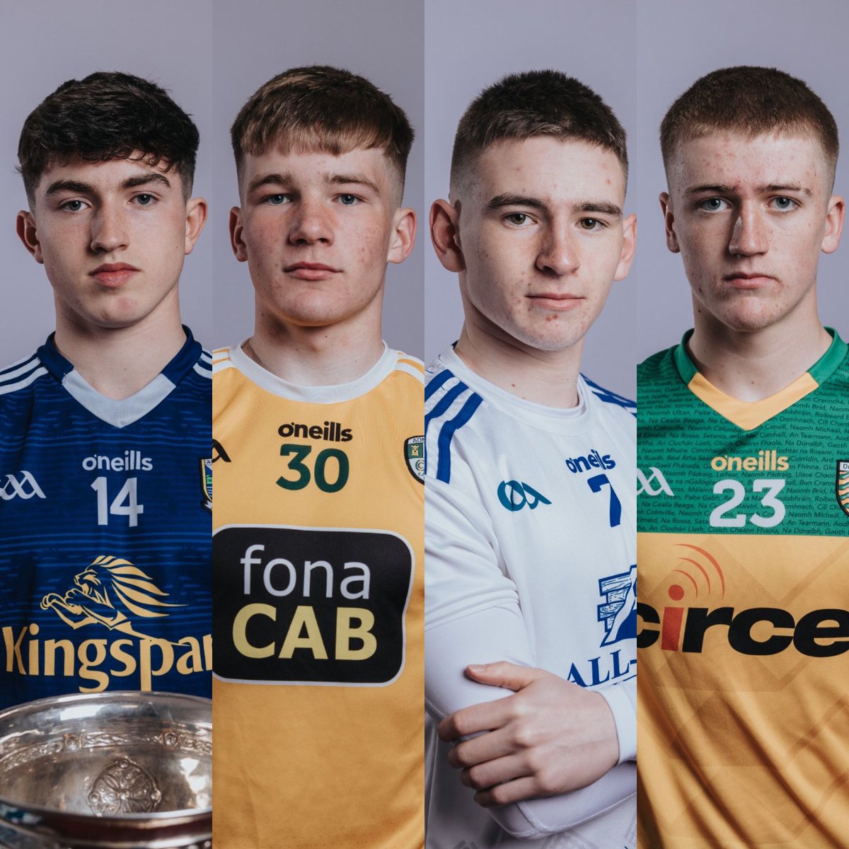🏐Tomorrow's <a href="/ElectricIreland/">Electric Ireland</a> Ulster Minor Championship Qualifier Round 3 games!

<a href="/CavanCoBoardGaa/">Official Cavan GAA</a> v <a href="/AontroimGAA/">Antrim GAA</a>
3pm Kingspan Breffni

<a href="/monaghangaa/">@monaghangaa</a> v <a href="/officialdonegal/">CLG Dhún na nGall</a> 
3pm Clones

🎟️ Be sure to get your tickets online here
👉ulster.gaa.ie/tickets

#Ulster2022 #GAAThisIsMajor