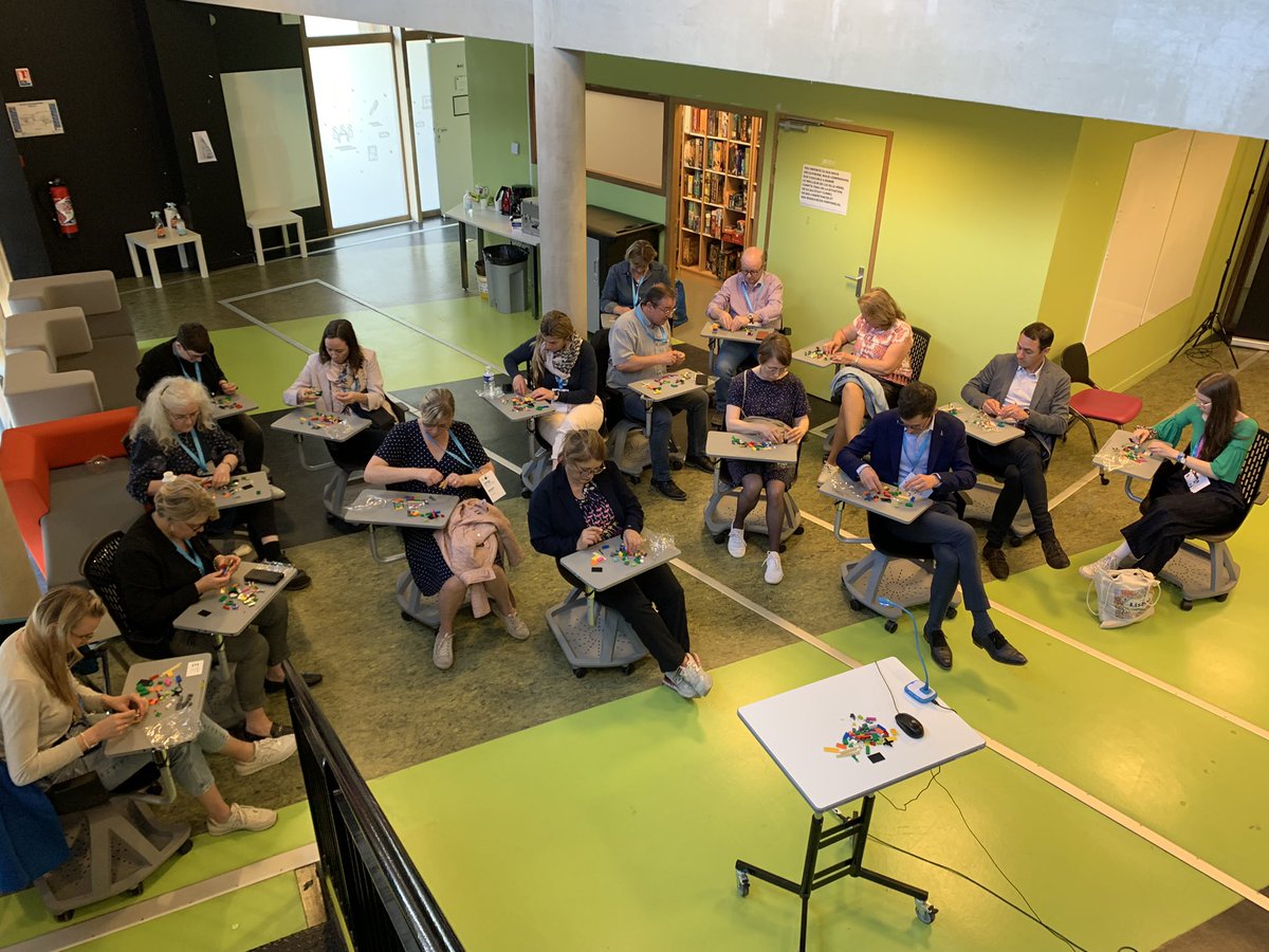 jlegrixpages's tweet photo. The partners of the 🇪🇺 project #AcrossEU today at @CemuCaen for a visit of the #LearningLab and for a quick #LegoSeriousPlay session.
Great energy in the visiting group!
@ulapland
@UniPardubice
@unisiena
@UKIMedu
@umeauniversitet
@universidaddeva
@unifr
@Universite_Caen https://t.co/U9KMUSRb1h