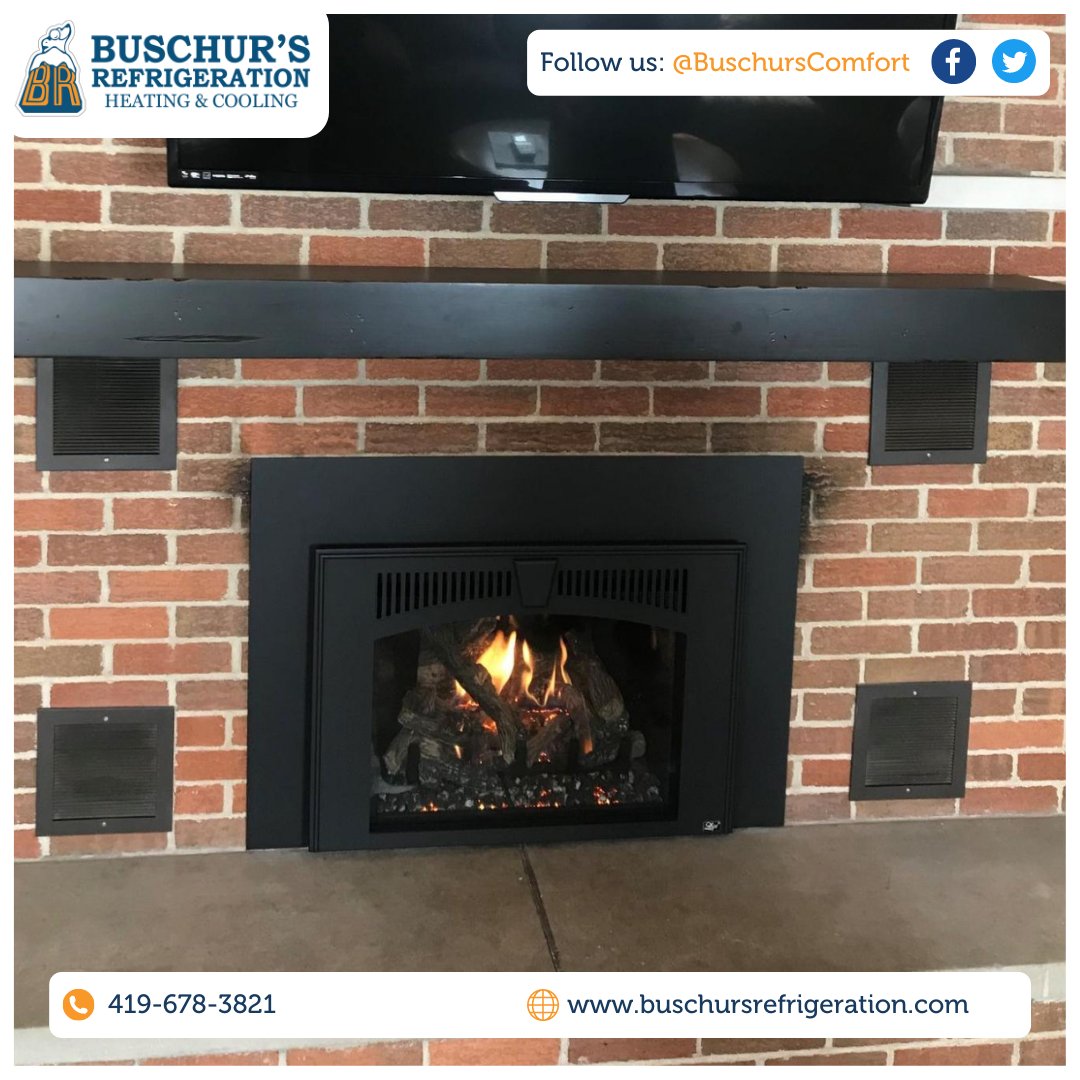BuschursComfort's tweet image. Not ONE… not TWO… but THREE fireplaces in one home! Big shout out to our installation team for doing such a great job.

(P.S. As of now, this is probably the coziest home in the area.) 😌
#Fireplace #GasInsert #HomeImprovement