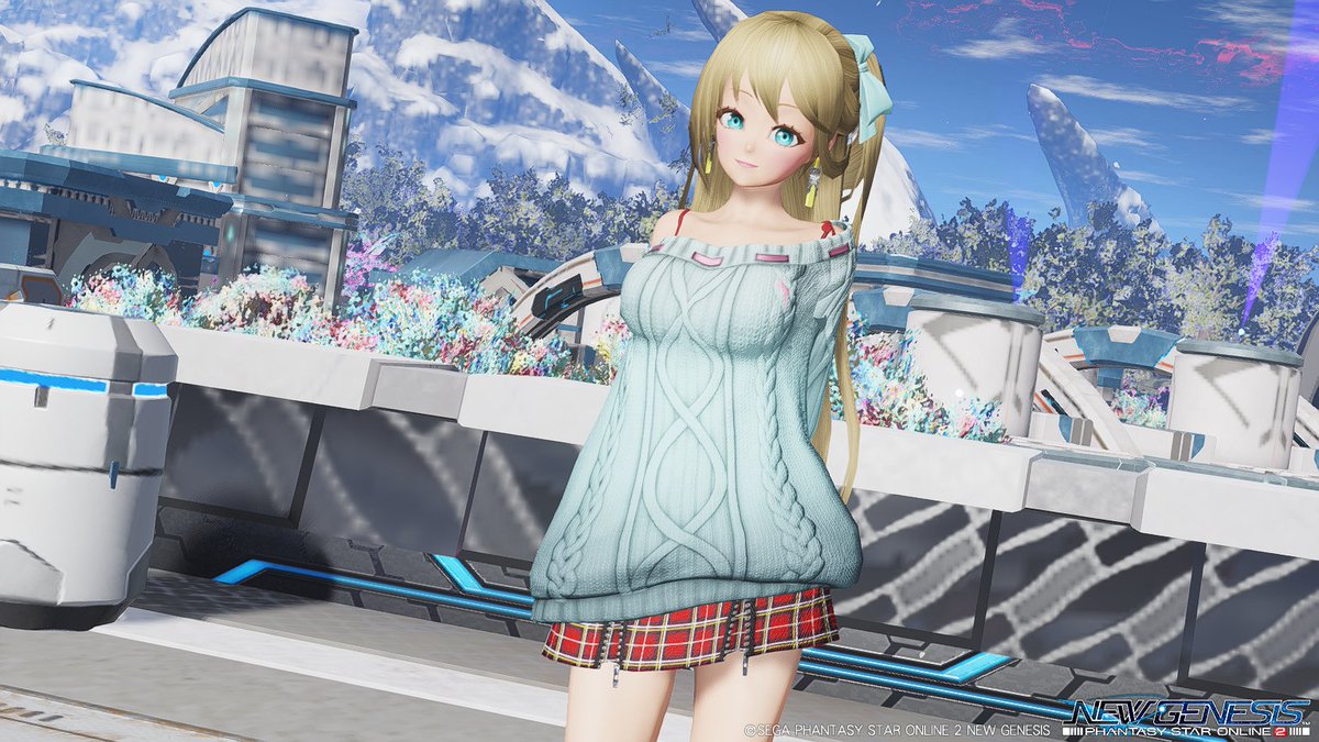 Sophia_PSO2's tweet image. 可愛くなったなぁ！

#PSO2 
#Ship5
#メンテの日じゃないけどssを貼る