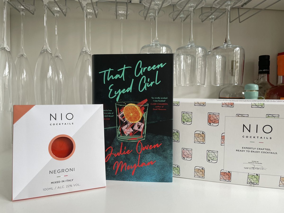 It’s Friday, it’s #WorldCocktailDay and we’re feeling generous!🍸🥂🍹🍾

Fancy winning a beautiful hardback of @JulieOwenMoylan’s just-released debut #ThatGreenEyedGirl &amp; a box of NIO cocktails? Retweet &amp; comment your fave cocktail to enter!

18+ &amp; UK only. Closes 23:59 15/05/22.