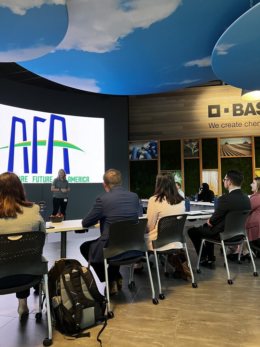 Chuck Benson (@chuckag1968) on Twitter photo Starting off a Friday hosting the <a href="/AgFutureAmerica/">Agriculture Future of America</a> Student Advisory Team at our new <a href="/BASFAgProducts/">BASF AgSolutions US</a> Center for Sustainable Agriculture. Love sharing a passion for ag with another generation. Starting off a Friday hosting the <a href="/AgFutureAmerica/">Agriculture Future of America</a> Student Advisory Team at our new <a href="/BASFAgProducts/">BASF AgSolutions US</a> Center for Sustainable Agriculture. Love sharing a passion for ag with another generation.